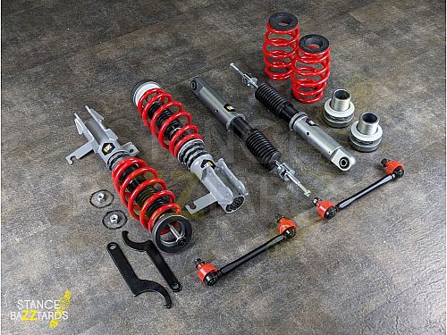 Винтовая подвеска SB Performance Opel Astra J (2009-2015) с регулировками высоты (фултап) и жесткости (32 рег), OPL003