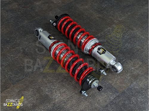 Комплект винтовой подвески (койловеры) SB Performance Subaru Legacy 3 поколение (MK3) (BE/BH) (1998-2004) с регулировками высоты (фултап), жесткости (32 регулировки) и развала (см хар-ки), SBR013 Комплект винтовой подвески (койловеры) SB Performance Subaru Legacy 3 поколение (MK3) (BE/BH) (1998-2004) с регулировками высоты (фултап), жесткости (32 регулировки) и развала (см хар-ки), SBR013