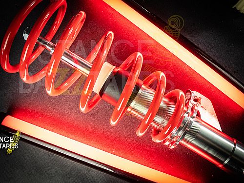Винтовая подвеска (койловеры) BMW 3 Серия E90/E91/E92 RWD (2005-2013) SB Red с регулировками высоты, SBREDBM011