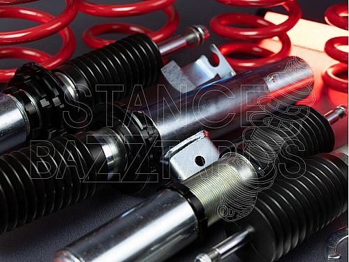 Комплект винтовой подвески (койловеров) SB Red Volvo S80 2 поколение (2006-2016) с регулировками высоты (регулируемый "сапог"), SBREDFRD004A Комплект винтовой подвески (койловеров) SB Red Volvo S80 2 поколение (2006-2016) с регулировками высоты (регулируемый "сапог"), SBREDFRD004A
