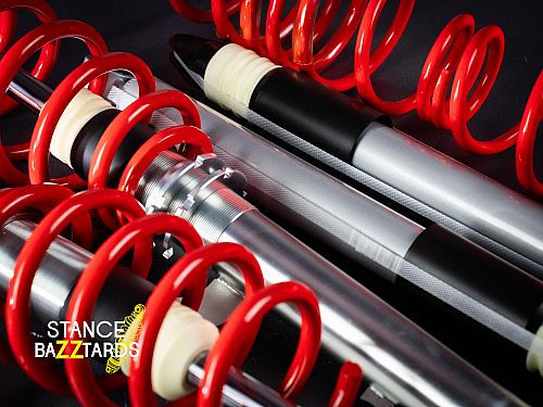 SBREDVW013 - Винтовая подвеска SB Red Volkswagen Golf VII (MK7) (сзади многорычажка), с 2012 SBREDVW013 - Винтовая подвеска SB Red Volkswagen Golf VII (MK7) (сзади многорычажка), с 2012 — фото 2