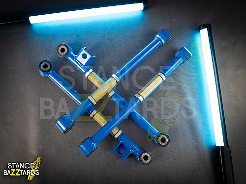 Рычаги развальные задней оси регулируемые, комплект Subaru Impreza 2 поколение (MK2) (GD, GG), вкл WRX, 2001-2006, SBSUBLIF01 Рычаги развальные задней оси регулируемые, комплект Subaru Impreza 2 поколение (MK2) (GD, GG), вкл WRX, 2001-2006, SBSUBLIF01