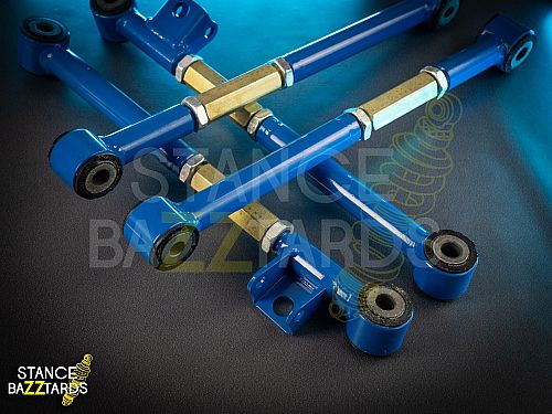 Рычаги развальные задней оси регулируемые, комплект Subaru Impreza 2 поколение (MK2) (GD, GG), вкл WRX, 2001-2006, SBSUBLIF01 Рычаги развальные задней оси регулируемые, комплект Subaru Impreza 2 поколение (MK2) (GD, GG), вкл WRX, 2001-2006, SBSUBLIF01