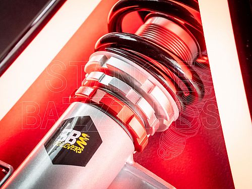 Комплект винтовой подвески (койловеры) SB Performance Skoda Fabia 2 поколение (MK2) (5J) (2007-2014) с регулировками высоты (фултап), жесткости (32 регулировки) и развала (см хар-ки), SKD003