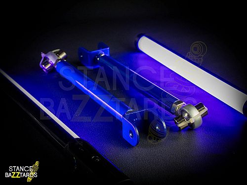 Комплект развальных задних рычагов (синие) SB Arms Nissan 240SX в кузове S14 (1994-1999), SLAM07B Комплект развальных задних рычагов (синие) SB Arms Nissan 240SX в кузове S14 (1994-1999), SLAM07B