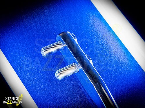 Комплект реактивных регулируемых тяг передней оси (теншены) (синие) SB Arms Nissan Silvia S15 (1999-2002), SLARM005B
