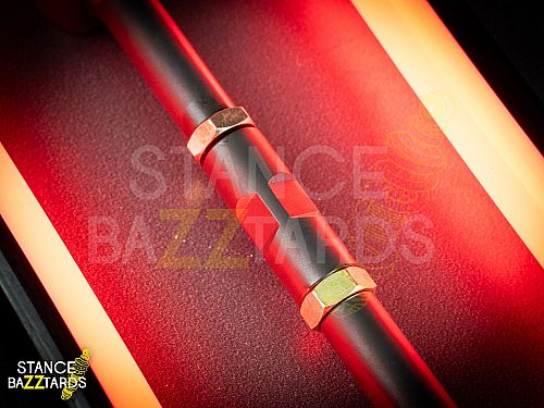 Комплект реактивных регулируемых тяг передней оси (красные) SB Arms Nissan Silvia S13 (1988-1993), SLARM006R