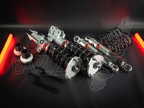 Комплект винтовой подвески (койловеры) SB Performance Toyota RAV4 IV (MK4) (XA40) AWD (2012-2018) с регулировками высоты (фултап), жесткости (32 регулировки) (сжатие/отбой) и развала (см хар-ки), TYT050