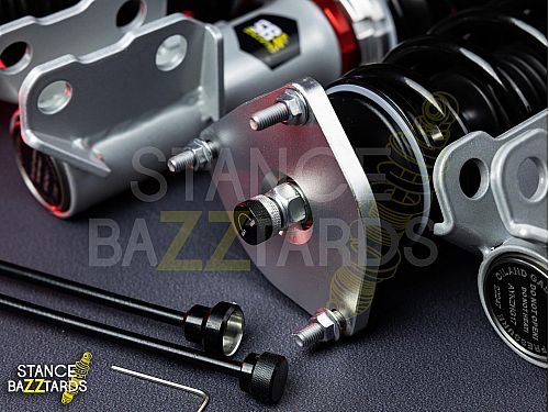 Комплект винтовой подвески (койловеры) SB Performance Toyota Venza (XU40) FWD (2008-2013) с регулировками высоты (фултап), жесткости (32 регулировки) (сжатие/отбой) и развала (см хар-ки), TYT083