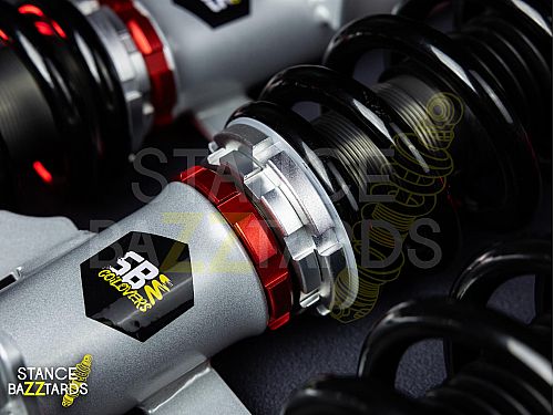 Комплект винтовой подвески (койловеры) SB Performance Toyota Venza (XU40) FWD (2008-2013) с регулировками высоты (фултап), жесткости (32 регулировки) (сжатие/отбой) и развала (см хар-ки), TYT083
