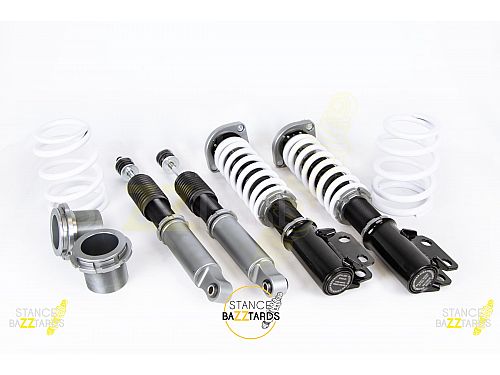 Комплект винтовой подвески (койловеры) SB Performance Ford Mustang 4 поколение (MK4) (SN-95) (1994-2004) с регулировками высоты (фултап), жесткости (32 регулировки) и развала (см хар-ки), FRD011