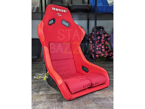 Сиденье спортивное (ковш) стеклопластик SB Seats (60x52x98) ткань, большой размер, с двумя ручками, JBR1022BB_RED