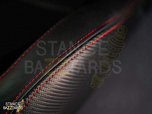 Сиденье спортивное (полуковш) SB Seats (Размер L) ПВХ кожа, (Регулировка слева), JBR1053_BLK_L_LH