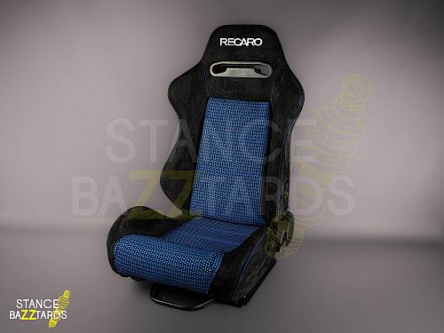 Сиденье спортивное (полуковш) SB Seats (57x54.5x92) Ткань, Черный с синим, JBR1035N_BBLK_REC Сиденье спортивное (полуковш) SB Seats (57x54.5x92) Ткань, Черный с синим, JBR1035N_BBLK_REC