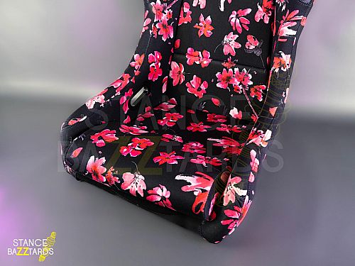 Сиденье спортивное (ковш) SB Seats (Размер L) Ткань, Розовый, JBR1022_FLO_L Сиденье спортивное (ковш) SB Seats (Размер L) Ткань, Розовый, JBR1022_FLO_L