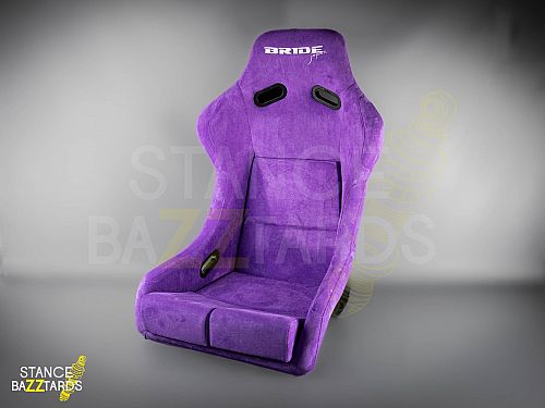 Сиденье спортивное (ковш) SB Seats (Размер L) Ткань  с двумя ручками, Фиолетовый, JBR1022BP_L