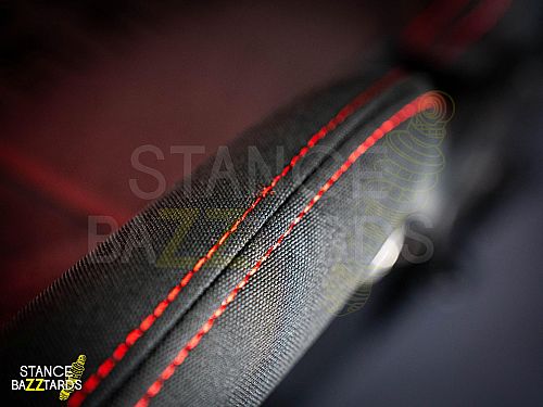 Сиденье спортивное (полуковш) SB Seats (Размер M) Ткань, Черный (Регулировка с двух сторон), JBR1020_BLK_BR_M