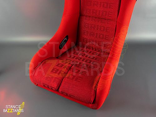 Сиденье спортивное (ковш) SB Seats (Размер M) Ткань, Красный, JBR1055_RED_M