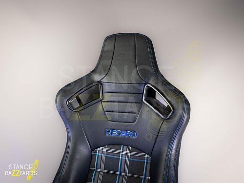 Сиденье спортивное (полуковш) SB Seats (Размер L) ПВХ кожа, черный с синим (Регулировка слева), JBR1053BDIA_L_LH Сиденье спортивное (полуковш) SB Seats (Размер L) ПВХ кожа, черный с синим (Регулировка слева), JBR1053BDIA_L_LH