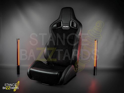 Сиденье спортивное (полуковш) SB Seats (Размер M) ПВХ кожа (Регулировка слева), JBR1039RM_3BKSUE_M_LH Сиденье спортивное (полуковш) SB Seats (Размер M) ПВХ кожа (Регулировка слева), JBR1039RM_3BKSUE_M_LH