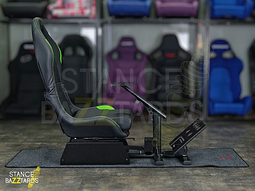 Кресло игровое симулятор со столиком для симрейсинга SB Seats (61x51x45/1) ПВХ кожа, JBR1012-B Кресло игровое симулятор со столиком для симрейсинга SB Seats (61x51x45/1) ПВХ кожа, JBR1012-B