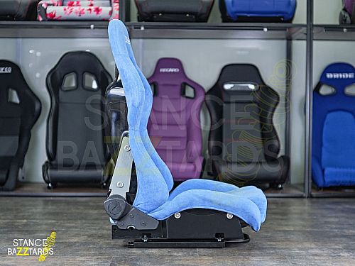 Сиденье спортивное (полуковш) SB Seats (Размер M) Ткань, Голубой (Регулировка с двух сторон), JBR1020LBL_M