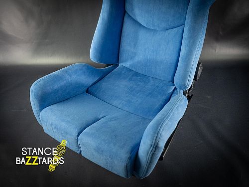 Сиденье спортивное (полуковш) SB Seats (Размер M) Ткань, Голубой (JAPAN) (Регулировка с двух сторон), JBR1020LBL_JP_M Сиденье спортивное (полуковш) SB Seats (Размер M) Ткань, Голубой (JAPAN) (Регулировка с двух сторон), JBR1020LBL_JP_M