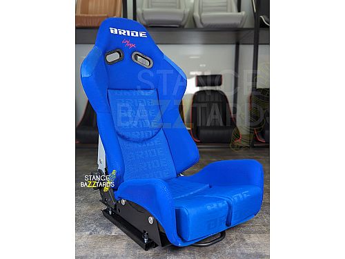 Сиденье спортивное (полуковш) SB Seats (Размер M) Ткань, Синий (Регулировка с двух сторон), JBR1020_BLUE_BR_M