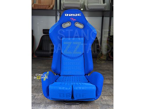 Сиденье спортивное (полуковш) SB Seats (Размер M) Ткань, Синий (Регулировка с двух сторон), JBR1020_BLUE_BR_M