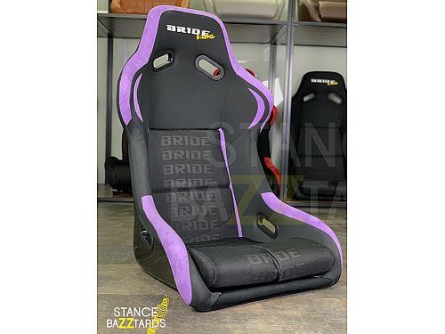 Сиденье спортивное (ковш) SB Seats (60x52x98) Ткань, Черный с фиолетовым, JBR1022BBKING_PBLK
