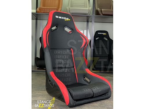 Сиденье спортивное (ковш) SB Seats (60x52x98) Ткань, Черный с красным, JBR1022BBKING_RBLK