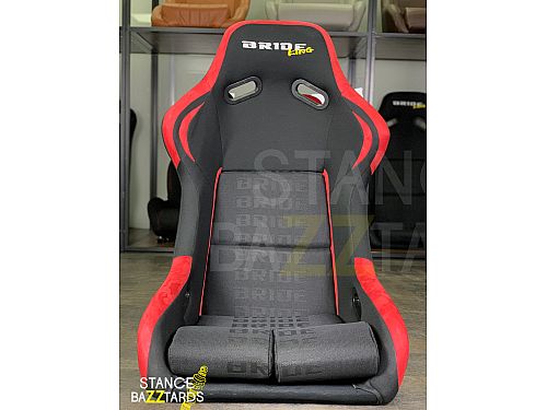 Сиденье спортивное (ковш) SB Seats (60x52x98) Ткань, Черный с красным, JBR1022BBKING_RBLK