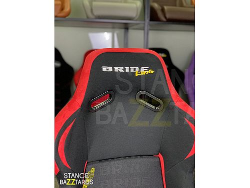 Сиденье спортивное (ковш) SB Seats (60x52x98) Ткань, Черный с красным, JBR1022BBKING_RBLK
