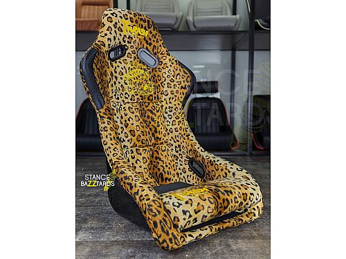 Сиденье спортивное (ковш) SB Seats (Размер M) Ткань, Леопардовый, JBR1022_LEO_M Сиденье спортивное (ковш) SB Seats (Размер M) Ткань, Леопардовый, JBR1022_LEO_M