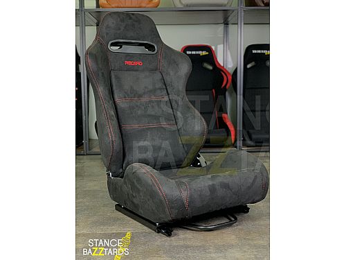 Сиденье спортивное (полуковш) SB Seats (Размер L) ткань (Регулировка слева), JBR1035N_BLK_REC_L_LH