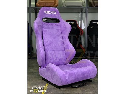 Сиденье спортивное (полуковш) SB Seats (Размер L) Ткань, Фиолетовый (Регулировка с двух сторон) (адаптирован для купе), JBR1035N_PURPLE_REC_L