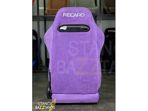 Сиденье спортивное (полуковш) SB Seats (Размер L) Ткань, Фиолетовый (Регулировка с двух сторон) (адаптирован для купе), JBR1035N_PURPLE_REC_L