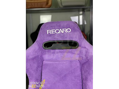 Сиденье спортивное (полуковш) SB Seats (Размер L) Ткань, Фиолетовый (Регулировка с двух сторон) (адаптирован для купе), JBR1035N_PURPLE_REC_L