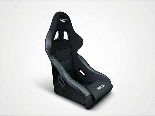 Сиденье спортивное (ковш) SB Seats (Размер M) стеклопластик, Кожа, с двумя ручками, JBR1089_M