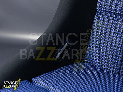 Сиденье спортивное (ковш) SB Seats (Размер M) Ткань, Черный с синим, JBR9001_NB_M Сиденье спортивное (ковш) SB Seats (Размер M) Ткань, Черный с синим, JBR9001_NB_M