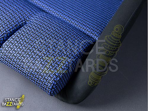 Сиденье спортивное (ковш) SB Seats (Размер M) Ткань, Черный с синим, JBR9001_NB_M Сиденье спортивное (ковш) SB Seats (Размер M) Ткань, Черный с синим, JBR9001_NB_M