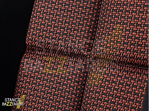 Сиденье спортивное (ковш) SB Seats (Размер M) Ткань, Черный с красным, JBR9001_NR_M Сиденье спортивное (ковш) SB Seats (Размер M) Ткань, Черный с красным, JBR9001_NR_M