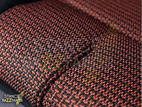Сиденье спортивное (ковш) SB Seats (Размер M) Ткань, Черный с красным, JBR9001_NR_M Сиденье спортивное (ковш) SB Seats (Размер M) Ткань, Черный с красным, JBR9001_NR_M