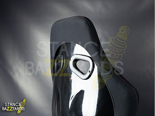 Сиденье спортивное (ковш) SB Seats (Размер M) Ткань, Черный с красным, JBR9001_NR_M Сиденье спортивное (ковш) SB Seats (Размер M) Ткань, Черный с красным, JBR9001_NR_M