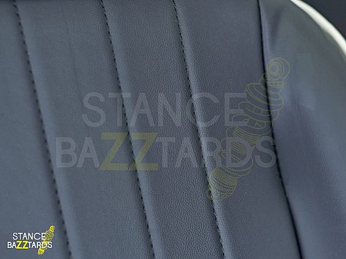 Сиденье спортивное (ковш) SB Seats (57x54.5x98) Кожа, Черный с белым, JBR9004_BLKWH Сиденье спортивное (ковш) SB Seats (57x54.5x98) Кожа, Черный с белым, JBR9004_BLKWH