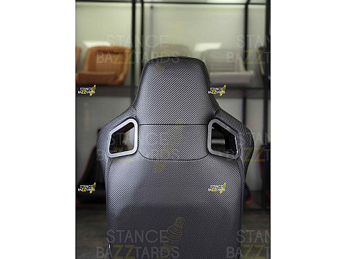 Сиденье спортивное (полуковш) SB Seats (57x54.5x98) Кожа, Черный, JBR9005_BLK Сиденье спортивное (полуковш) SB Seats (57x54.5x98) Кожа, Черный, JBR9005_BLK — фото 7