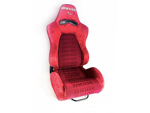Сиденье спортивное (ковш) стеклопластик "Bride Gias" SB Seats (106x57x54) ткань с логотипом "Bride", с двумя регулировками, bride_1020