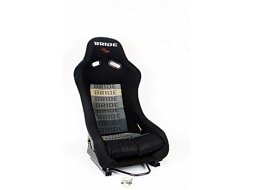 Сиденье спортивное (ковш) стеклопластик SB Seats (118x66x56) ткань с логотипом "Bride", большой размер, с двумя ручками, bride_1059