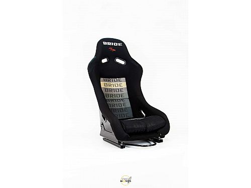 Сиденье спортивное (ковш) стеклопластик SB Seats (118x66x56) ткань с логотипом "Bride", большой размер, с двумя ручками, bride_1059