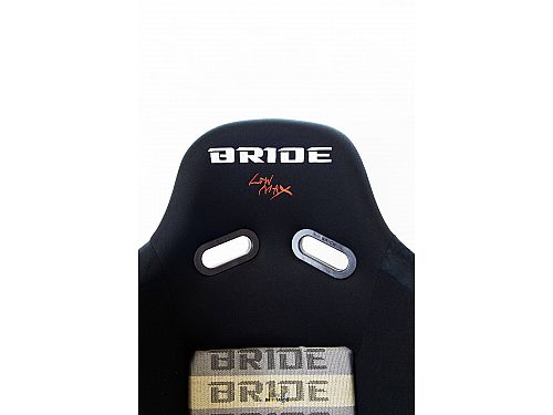 Сиденье спортивное (ковш) стеклопластик SB Seats (118x66x56) ткань с логотипом "Bride", большой размер, с двумя ручками, bride_1059